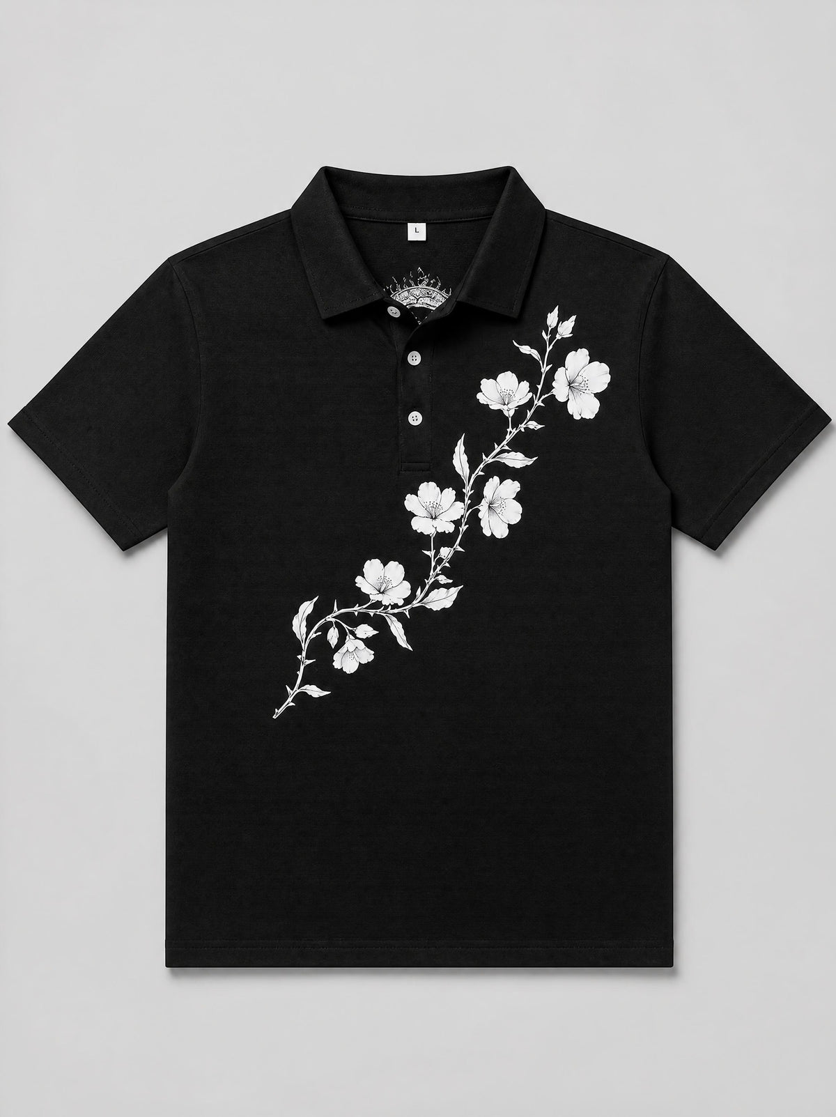 Mid-Night Blossom Polo